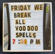 voodoo coasters - Terry Gaskins Art